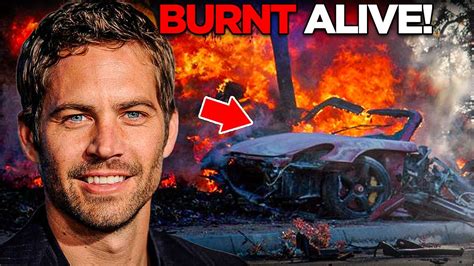Paul Walker Car Crash On Fire