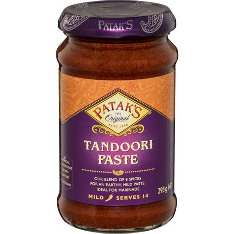 PATAK’S PASTE TANDOORI 283ML – Bombay Spices