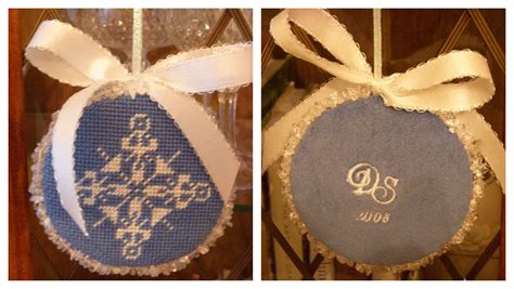 monogram the backs of the ornaments that are gifts | finishing ideas ...