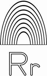 Letter R coloring Pages To Download And Print For Free sketch template