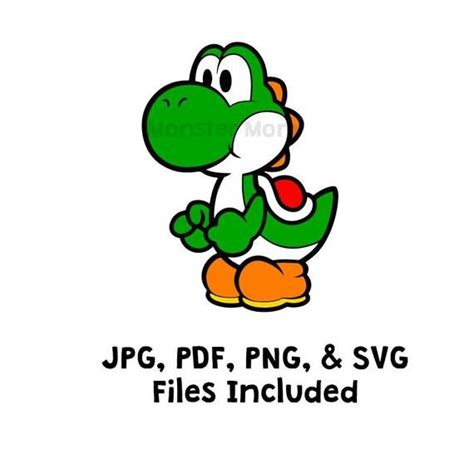 Yoshi Layered SVG Yoshi Clipart Yoshi Png Yoshi Pdf Yoshi Jpg Mario SVG - Etsy | Yoshi, Clip art ...