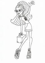 Monster High Lagoona Coloring Pages sketch template