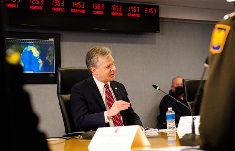 FBI Director Christopher Wray’s Remarks at Briefing on Inauguration ...