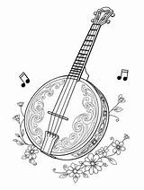 10  Free Printable Banjo Coloring Pages For Fun And Creativity sketch template