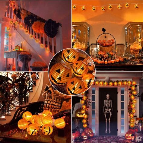 You Can Get Jack-O-Lantern String Lights For A More Traditional Look ...