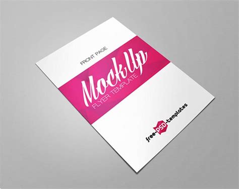 Flyer Mockup Bundle - Mockup World