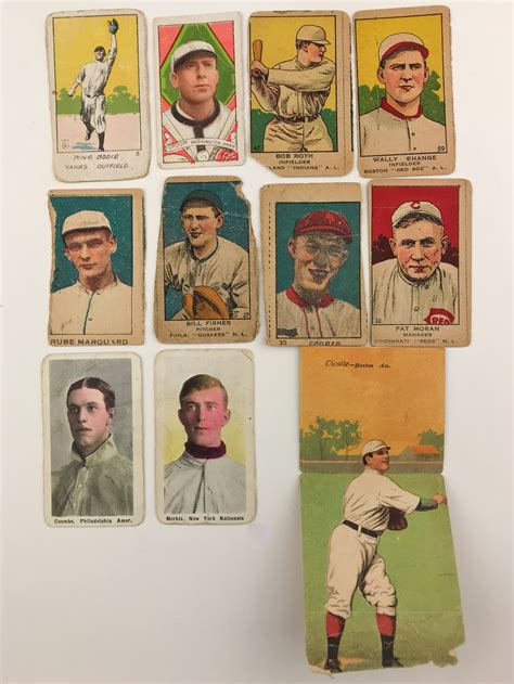 Eleven Vintage Baseball Cards | Witherell's Auction House