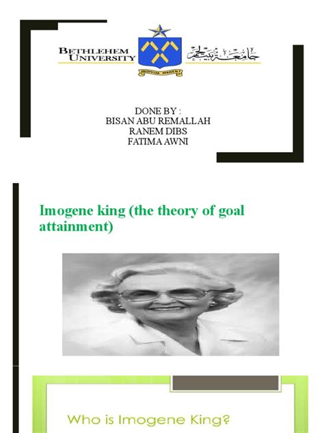 Imogene King | PDF | Interpersonal Communication | Nursing