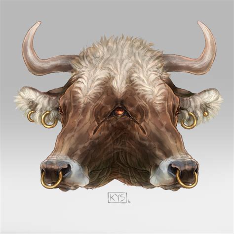 ArtStation - Two-faced bull