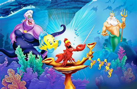 LITTLE MERMAID disney fantasy animation cartoon adventure family ariel ...