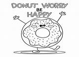 30  Donut Coloring Pages Free Printable PDF & Online sketch template