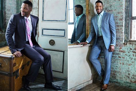 Michael Strahan Suits Up for Alexa Shoot, Talks Sartorial Closet – The ...