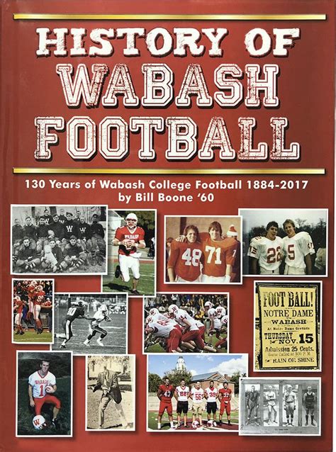 Image For History of Wabash Football | Wabash, Wabash college, College football