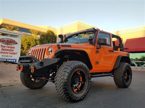 2013 Jeep Wrangler Orange