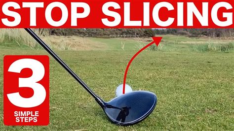 3 SLICE FIXES FOR DRIVER! SIMPLE GOLF TIPS - YouTube