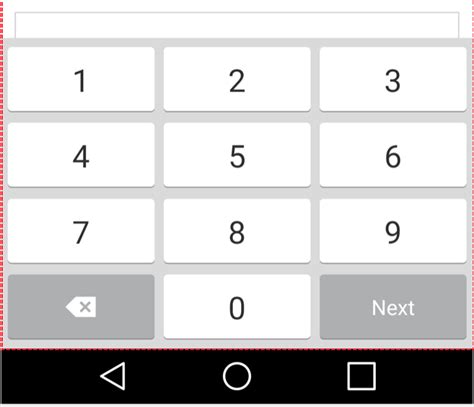 Android Keyboard with number and decimal for LG G4 - Stack Overflow