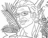 Napolean Dynamite Coloring Pages sketch template