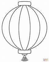 Decorate Your Own Chinese New Year Lantern coloring Page  Free sketch template
