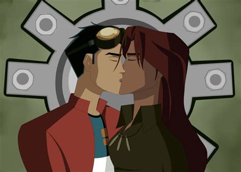 Rex and Valentina kiss 2 - Generator Rex Fan Art (28497016) - Fanpop