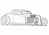 Hot Rod Coloring Pages Sketch Page sketch template
