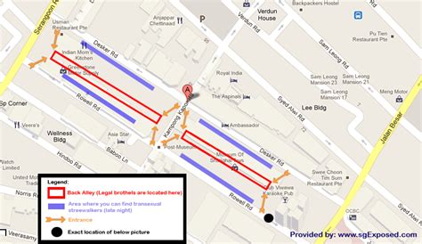 Singapore Red Light District Map - States Of America Map