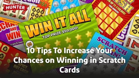 10 Tips To Increase Your Chances Of Winning Scratch Cards - CasinosHunter