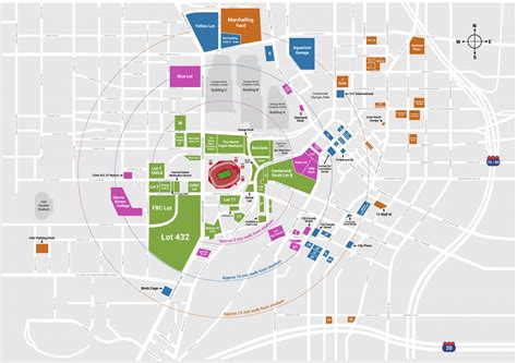 Mercedes Benz Stadium Parking Guide 2024 | Map, Price, Accessible Parking - SeatGraph