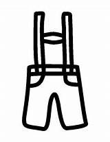2 German Coloring Pages  Pretzel Lederhosen Oktoberfest Color sketch template
