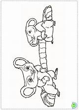 Coloring Croods Pages sketch template