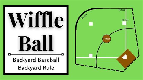 Standard Wiffle Ball Field Dimensions