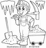 Gold Mining Clipart Black And White sketch template