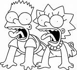 Simpsons Printable Coloring Pages sketch template