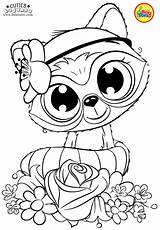 Kids Coloring Pages Cutie sketch template