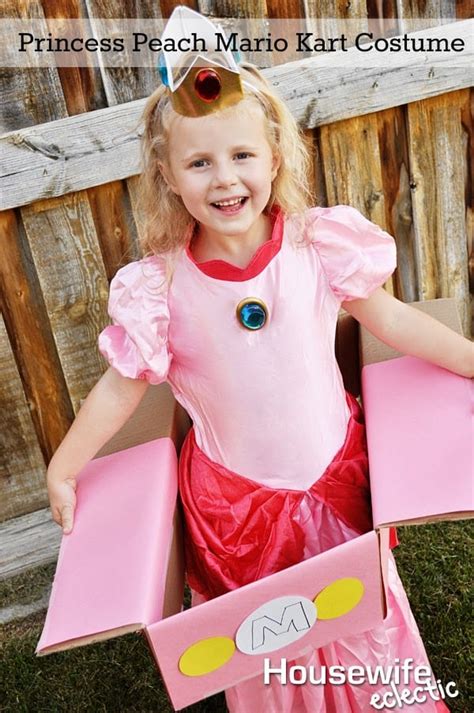 Princess Peach Mario Kart Costume - Housewife Eclectic