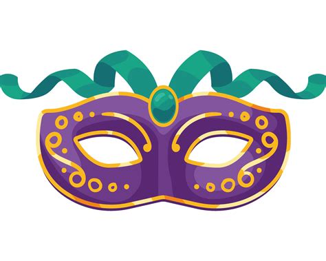 purple mardi gras mask 24085727 PNG