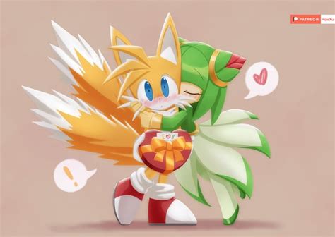 Sonic X Tails Kiss