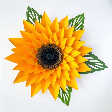 Sunflower Petal Template
