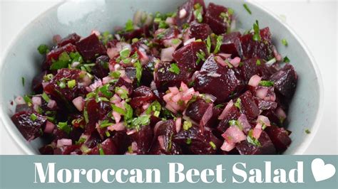 MOROCCAN BEET SALAD RECIPE ♥ - YouTube