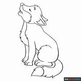 Free Printable Wolf Coloring Pages For Kids sketch template