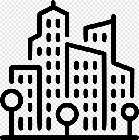 Computer Icons Icon design Urban area graphics, urban transformation, building, text png | PNGEgg