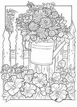 Free Flower Garden Coloring Pages  MirailSolomon sketch template