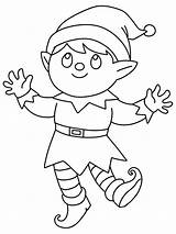 Christmas Elves Coloring Pages  Cool sketch template