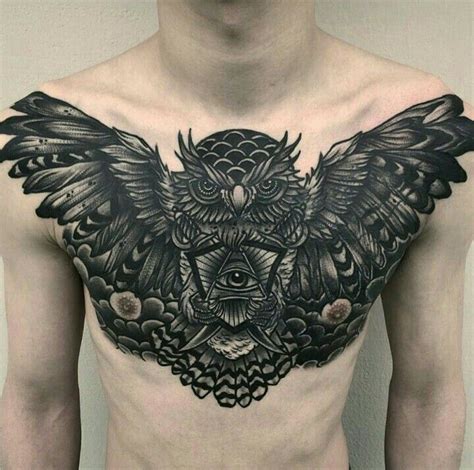 32 awesome chest tattoos for men in 2023 – Artofit