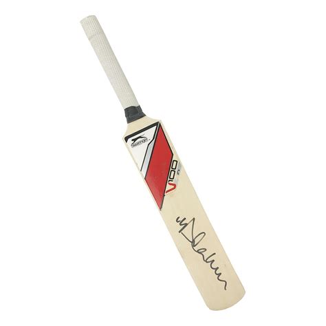 Signed Michael Vaughan Mini Bat - Ashes Winners 2005