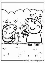 Peppa Pig Coloring Pages Updated 2022 Free  sketch template