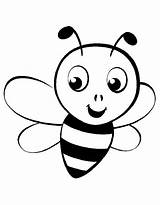 Honey Bee Coloring Pages Free Printable PDF sketch template