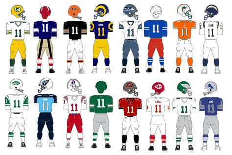 The Gridiron Uniform Database: Best NFL Uniform Tournament, Part 4