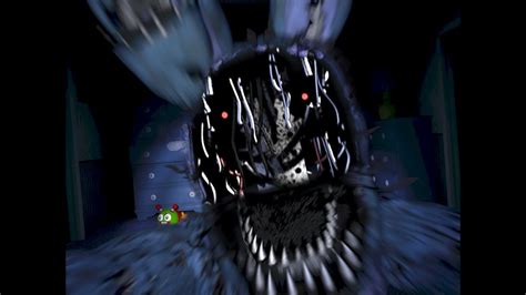 Withered nightmare bonnie Jumpscare?! (FNAF4) - YouTube