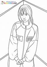 Coloriage Squid Game 2 à Imprimer sketch template