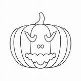 Premium Vector  Coloring Page With halloween pumpkin For Kids sketch template